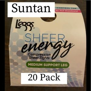 SHEER Energy Suntan 20 pack